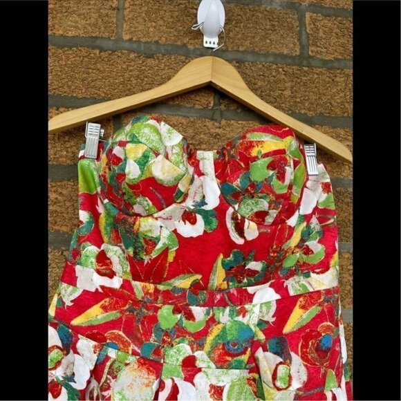 Peter Som for Anthropologie Luisa PoppyDress size 12 - Picture 3 of 13